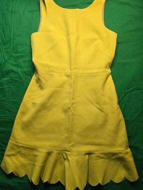 J. Crew Limegreen Sleeveless Dress Size 2